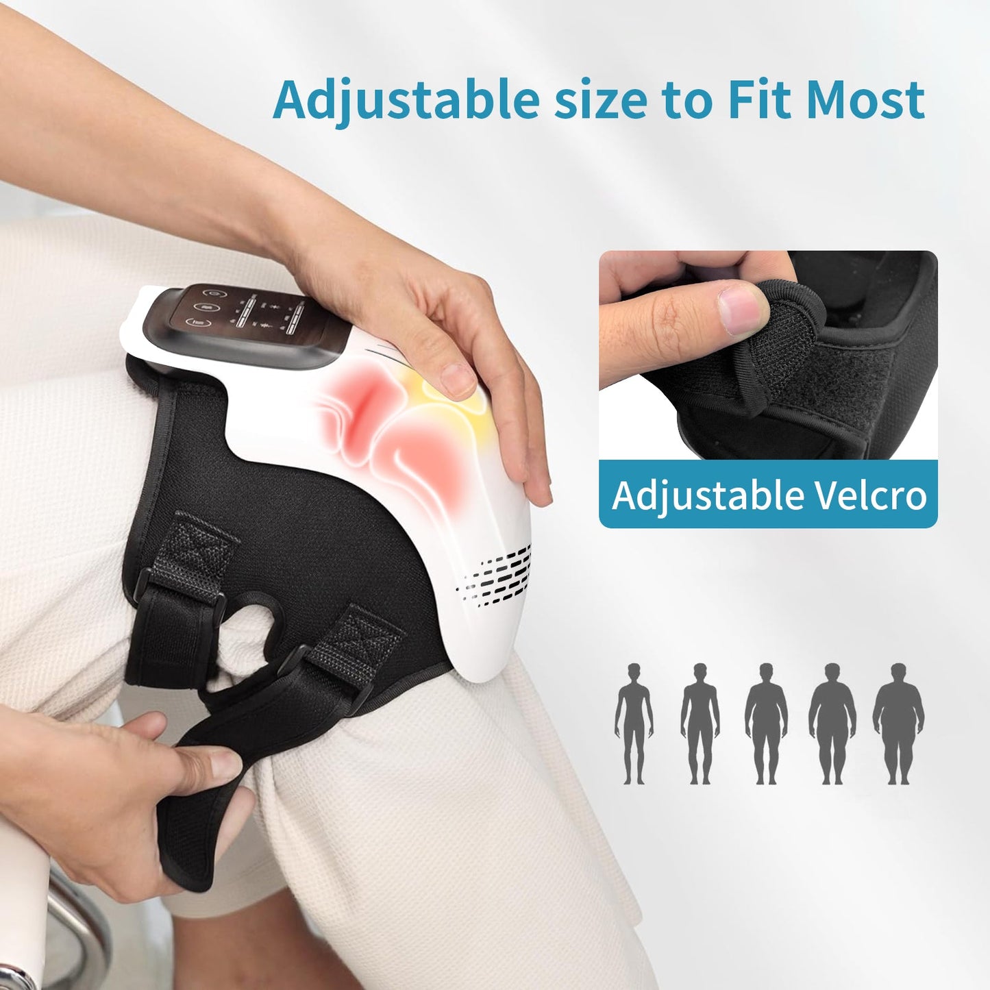 KneeRevive™ Pro: Intelligent Heat & Massage Therapy Wrap